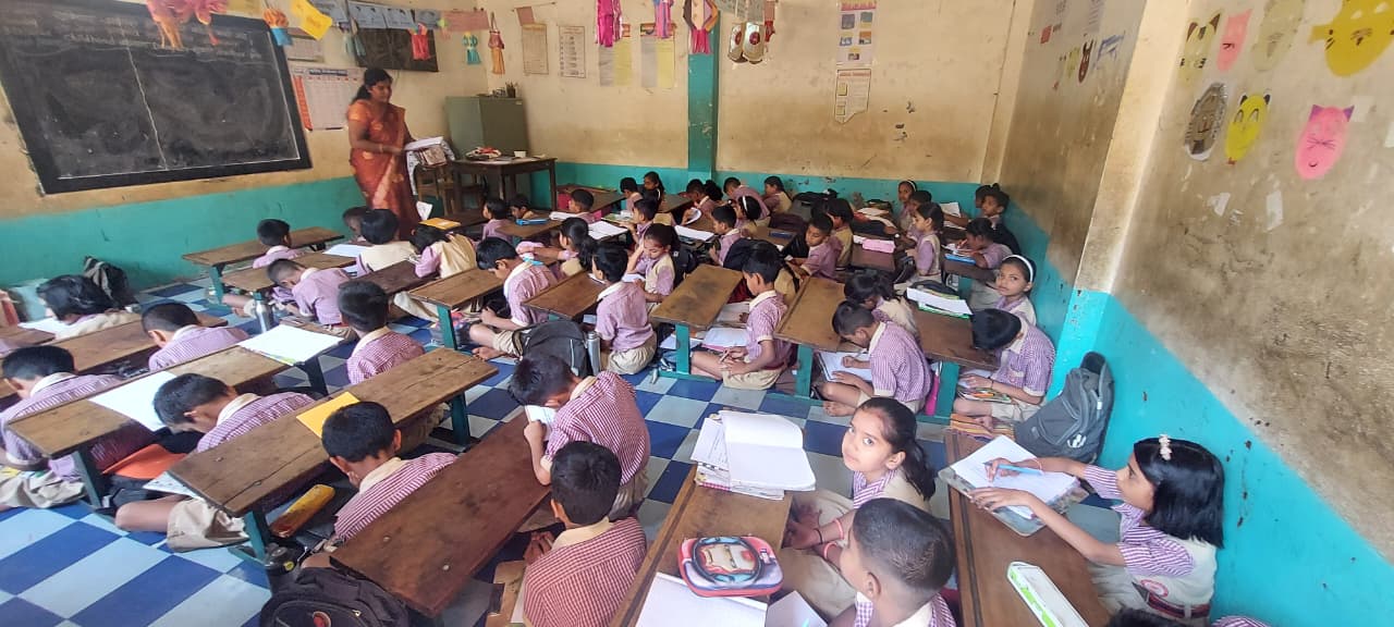जि.प. शाळा कोडोली येथे बुद्धिमत्ता चाचणी उपक्रम उत्साहात